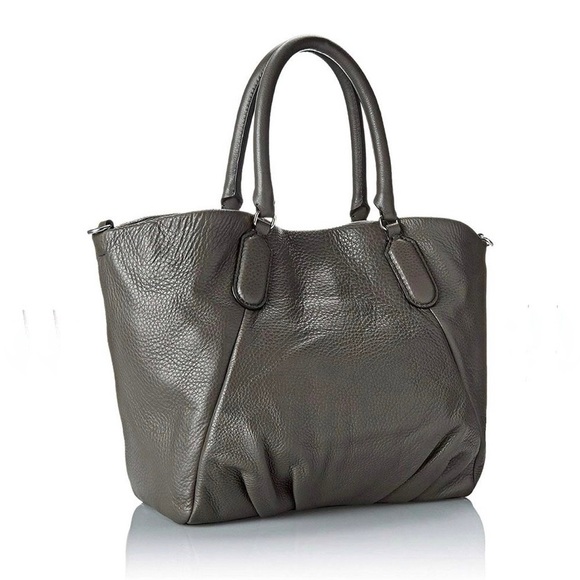 Marc by Marc Jacob Fran Grey Leather Shoulder/Tote Bag - Picture 2 of 13